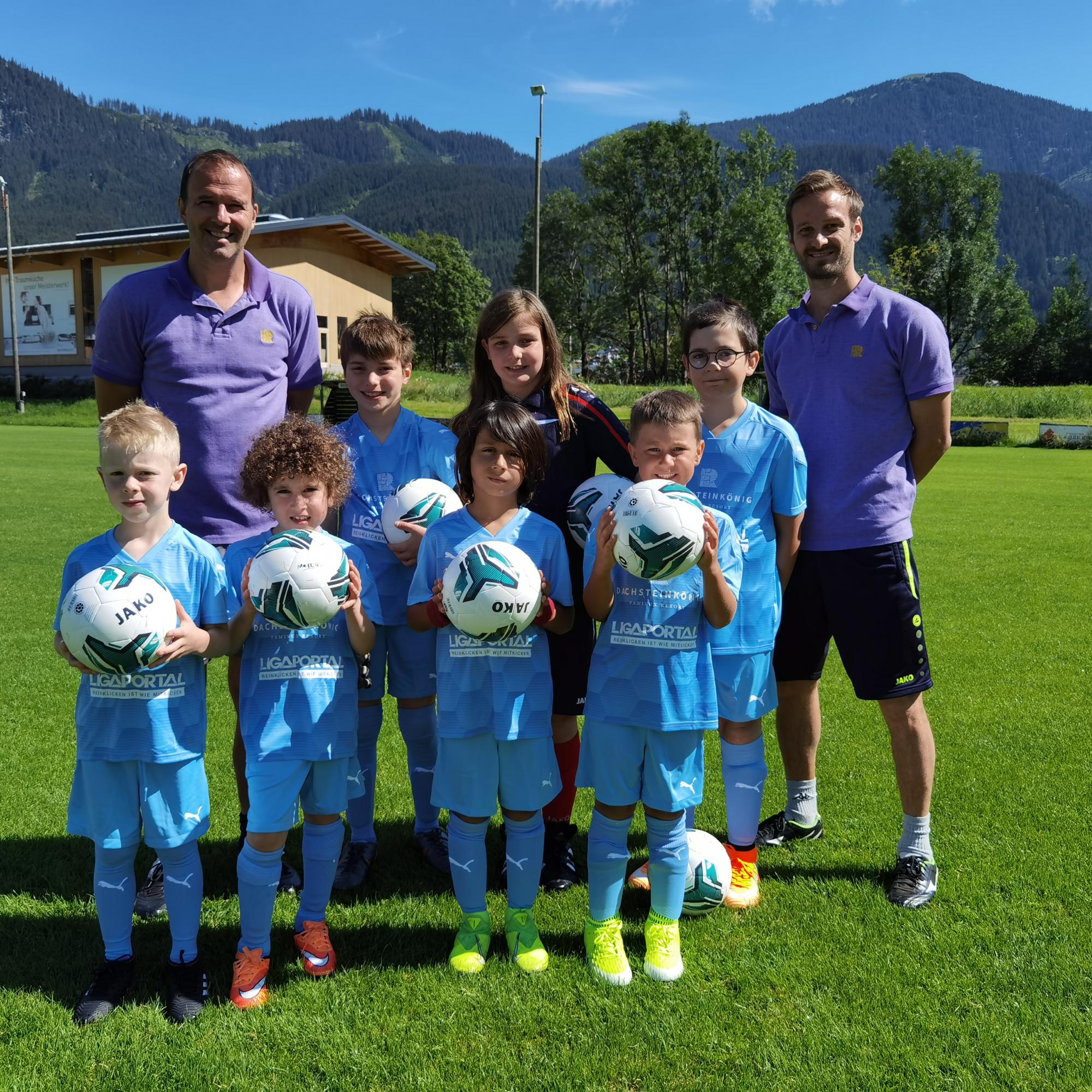 1. Dachsteinkönig-Fußballcamp mit Legende Mario Haas war ein voller Erfolg